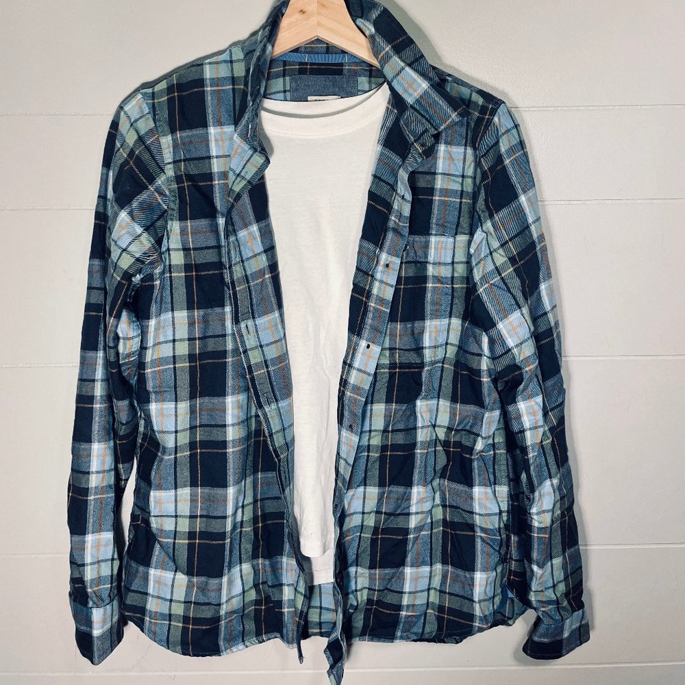 L. L. Bean flannel shirt